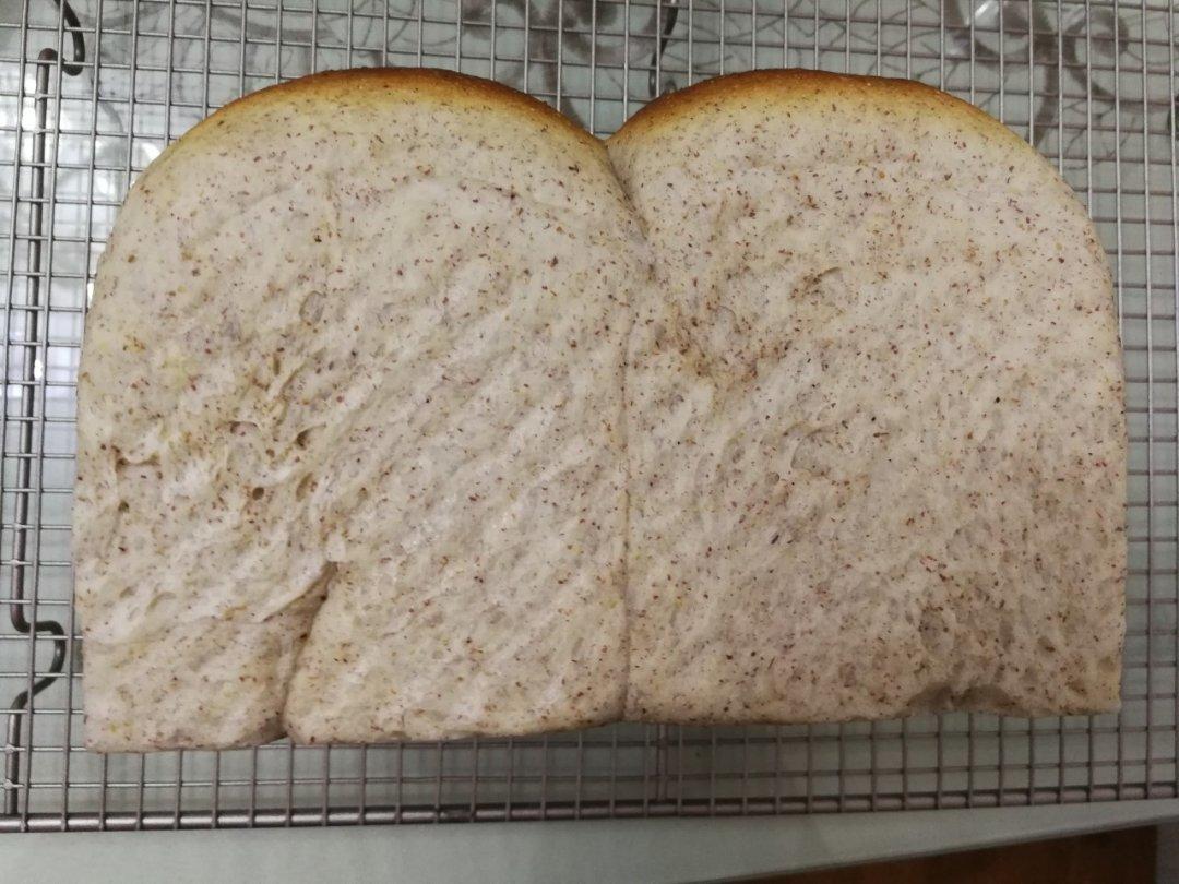 【健康烘培】超低卡黑全麦吐司