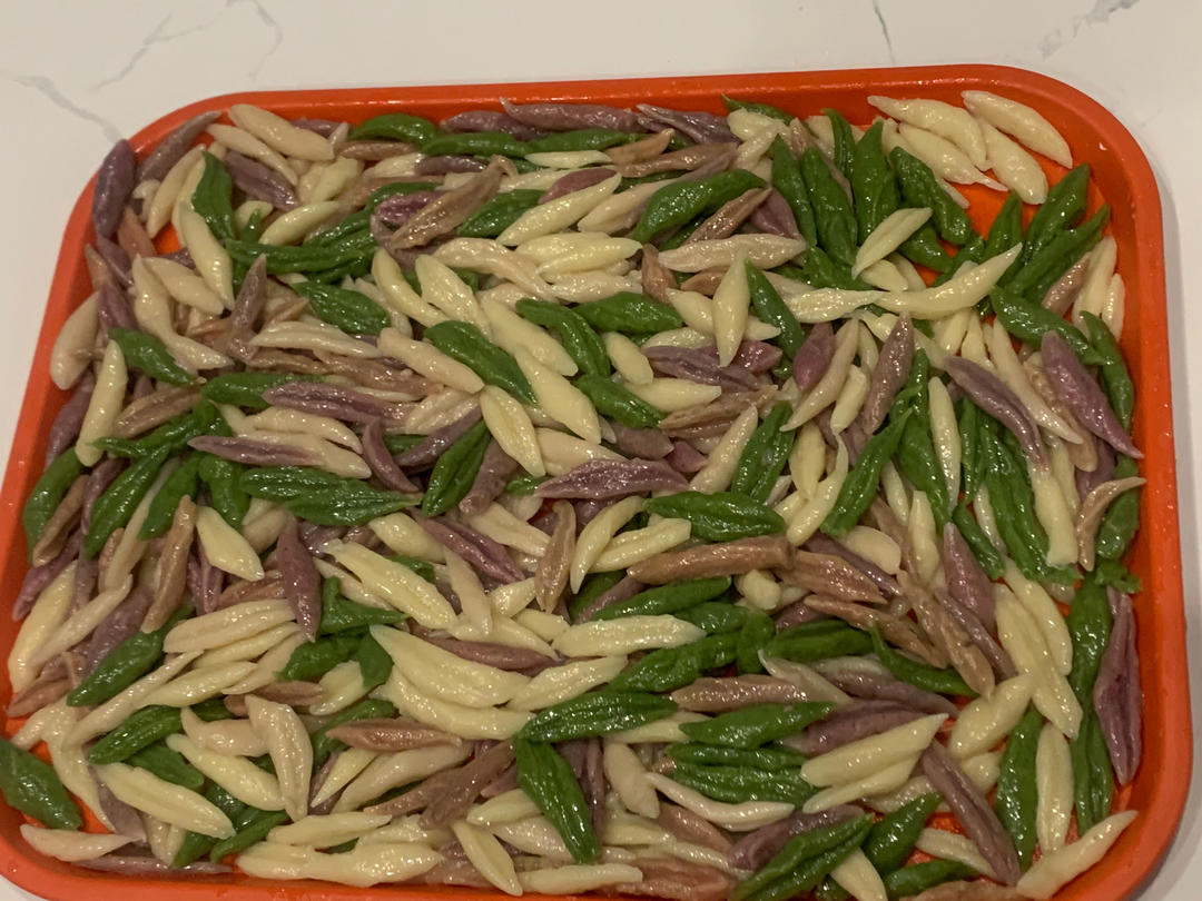 营养果蔬面疙瘩