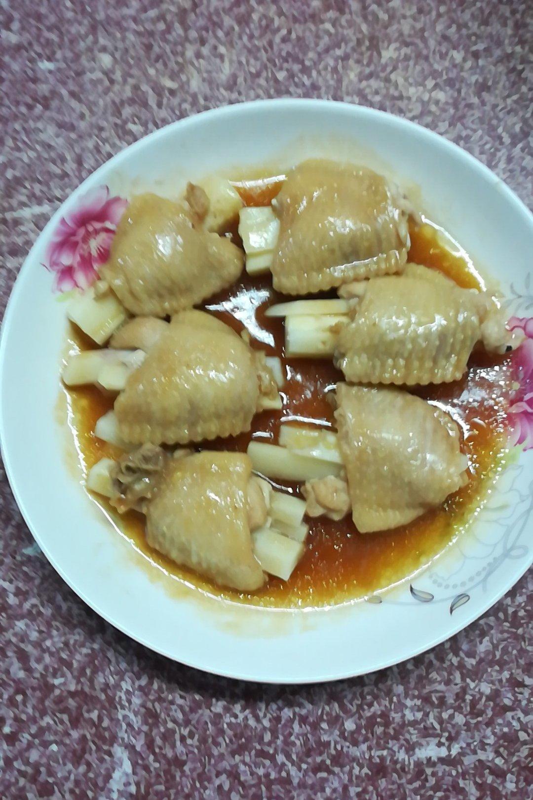 鸡翅蒸山药