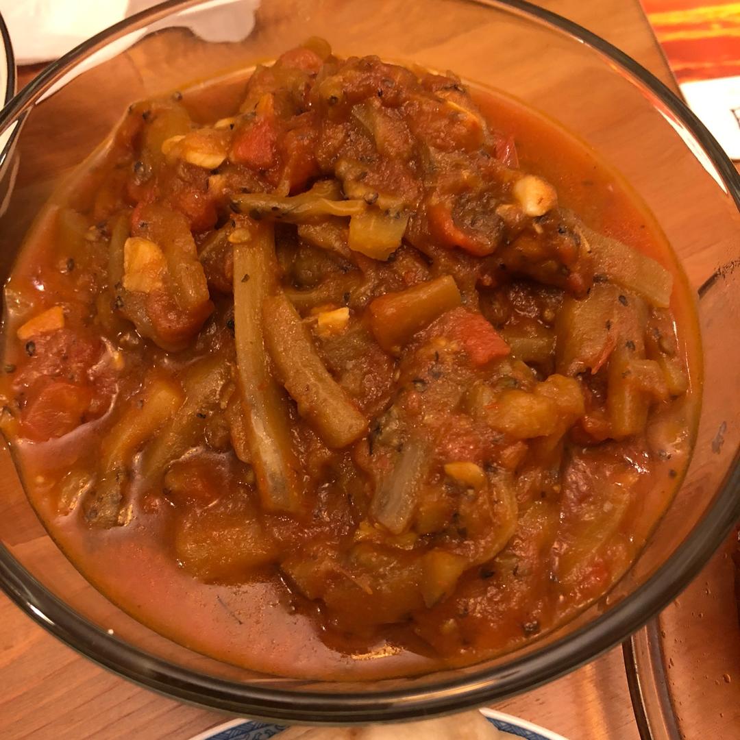 茄子炒西红柿