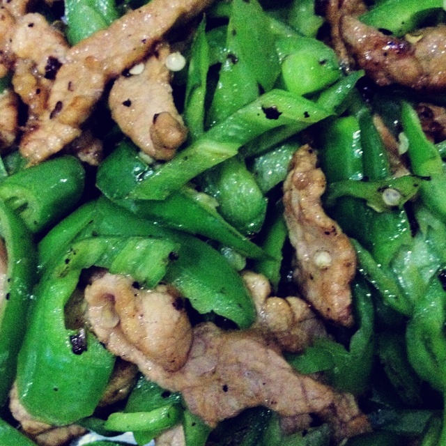 青椒肉丝
