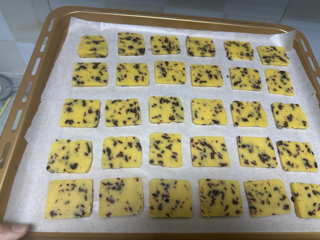 低糖少油版蔓越莓饼干