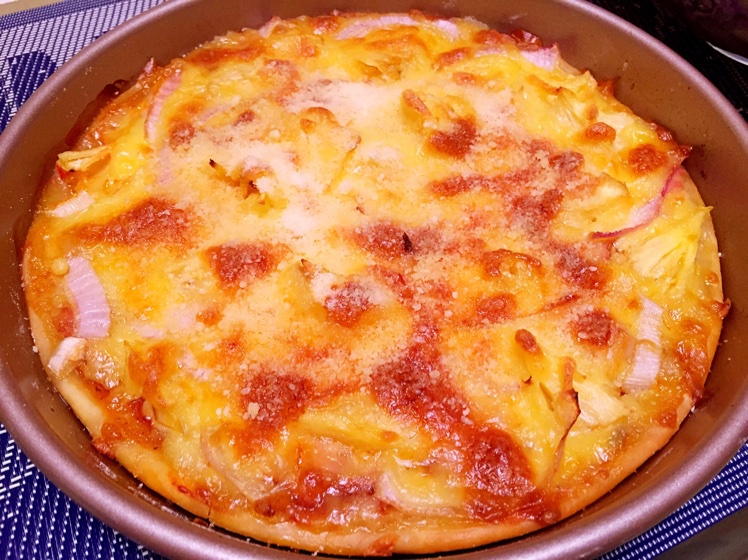不用酵母的披萨底 No Yeast Pizza Dough
