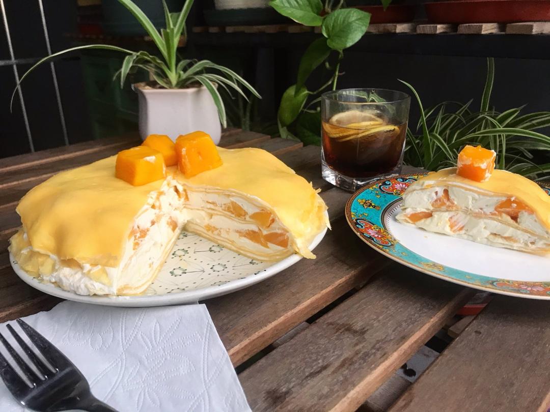 《Tinrry下午茶》教你做芒果班戟和芒果千层饼