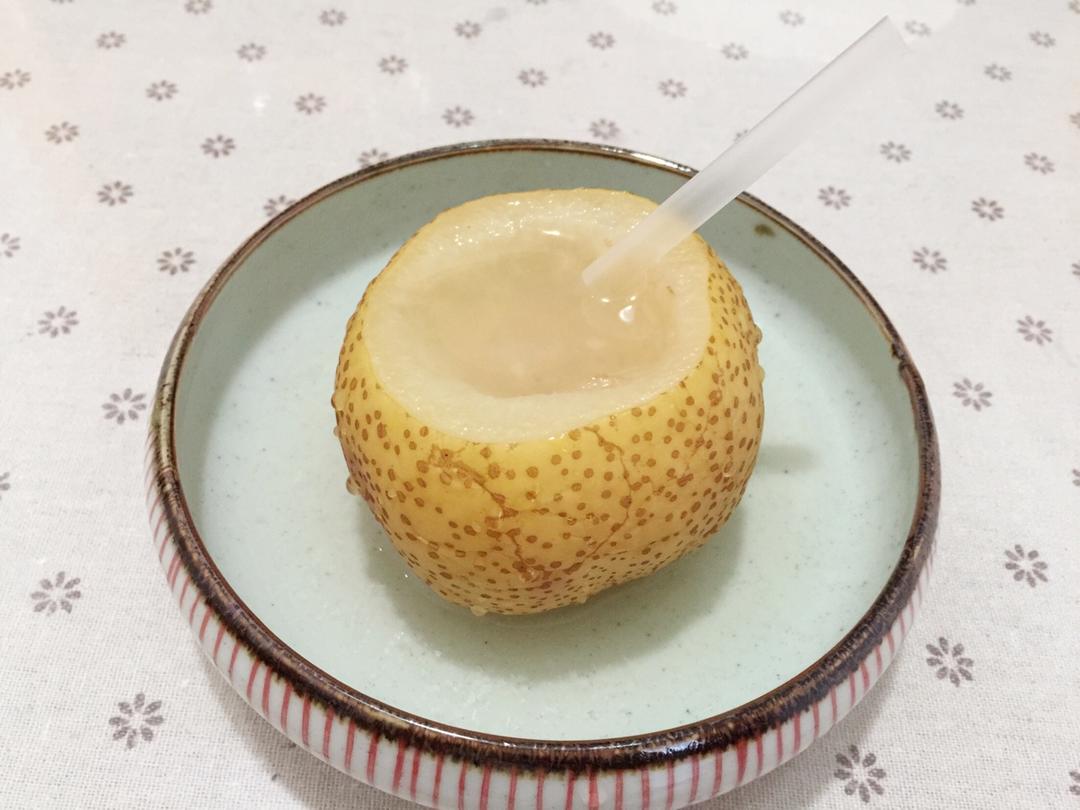 川贝冰糖炖雪梨