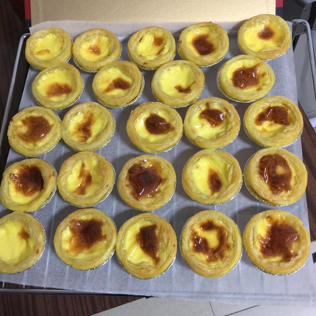 超完美味道超正的蛋挞配方，比KFC的还要嫩还要香~做过最好吃的蛋挞配方