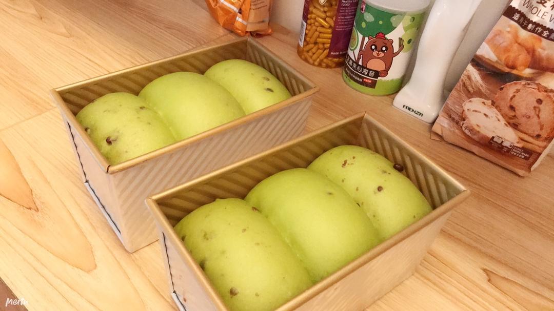 【中种绵绵绵吐司】抹茶蜜豆味