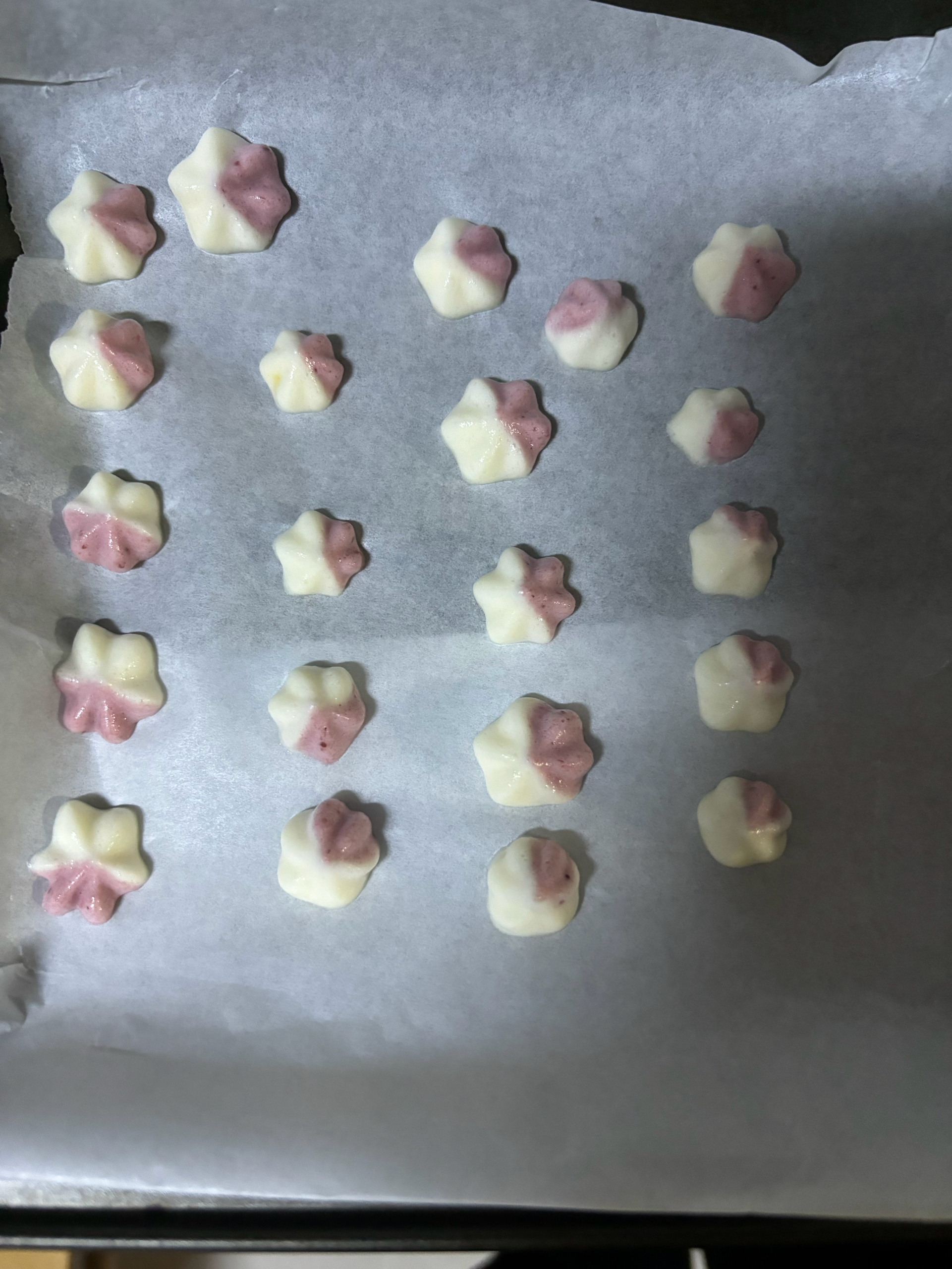 草莓溶豆（淀粉稳定蛋白法）