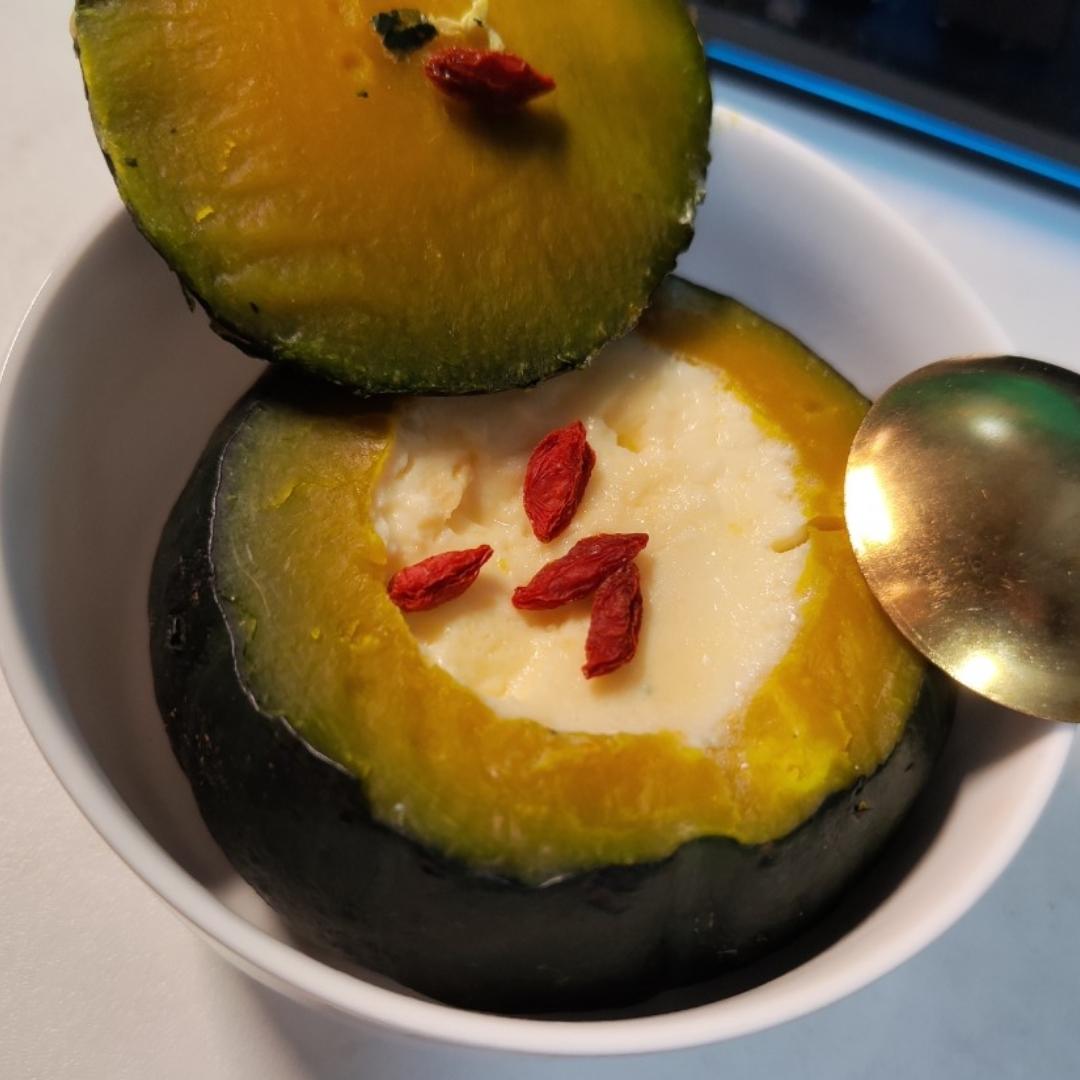 贝贝南瓜蒸蛋（懒人0失败）