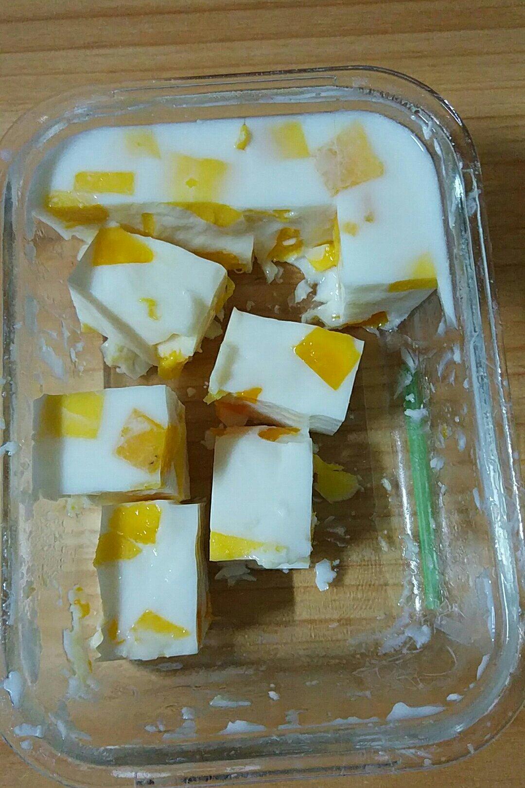 午后小甜点芒果椰汁糕教程