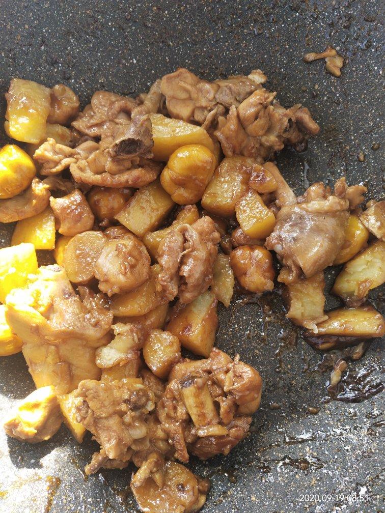 栗子烧鸡腿