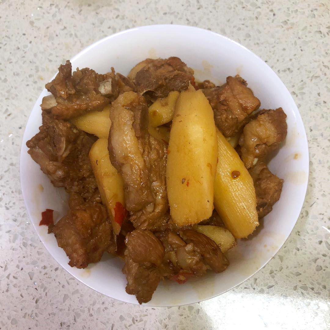 王佳 山药烧排骨