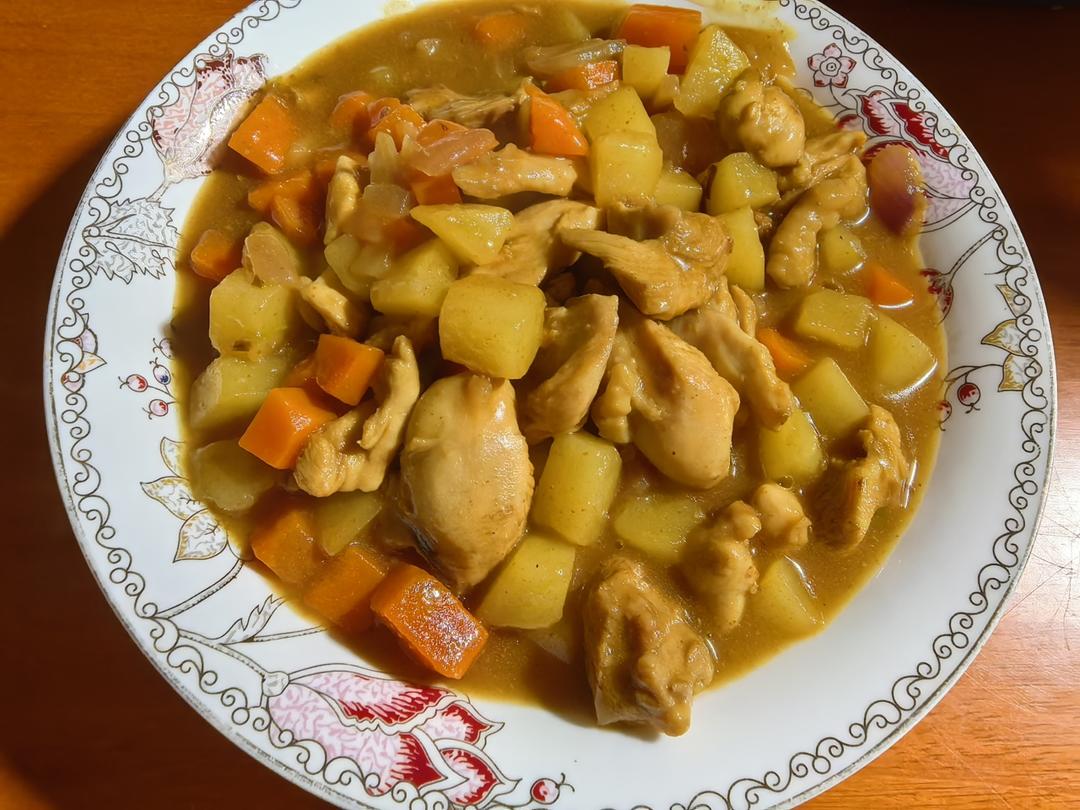 咖喱鸡块