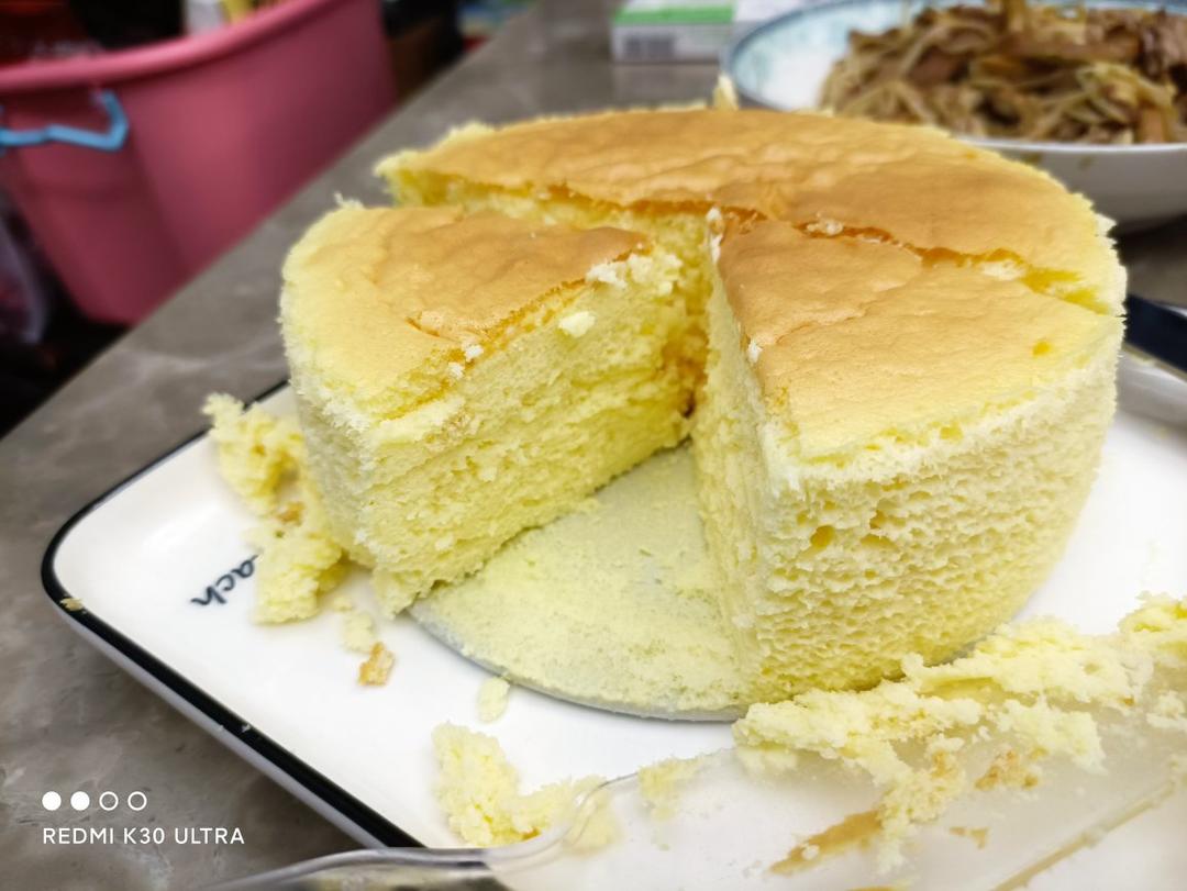 6寸轻乳酪蛋糕-全网最简单版本