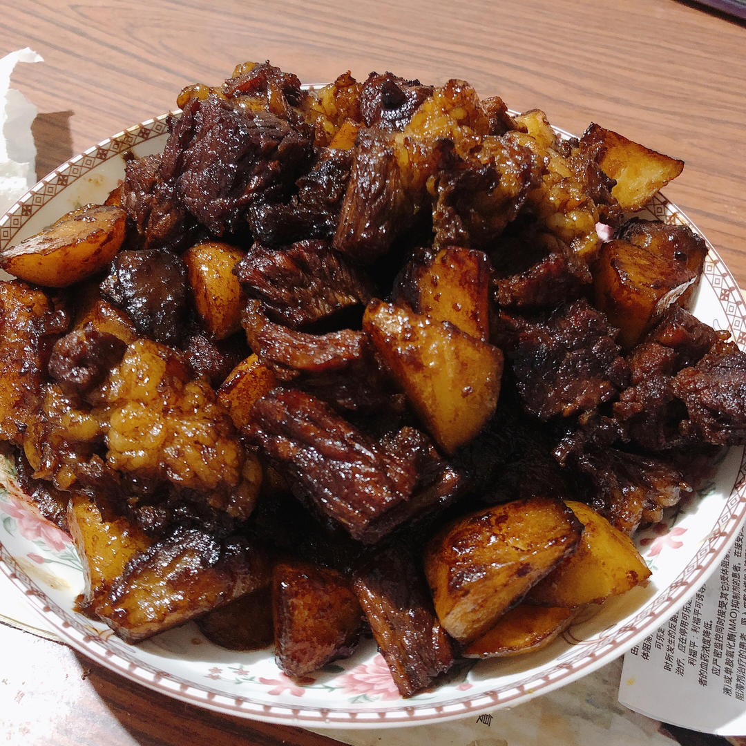 土豆炖牛肉