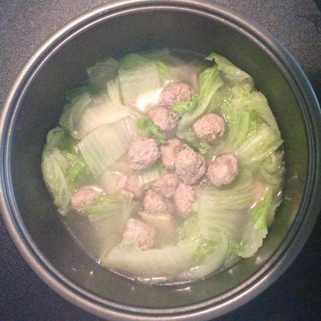 电锅版羊肉丸子的做法