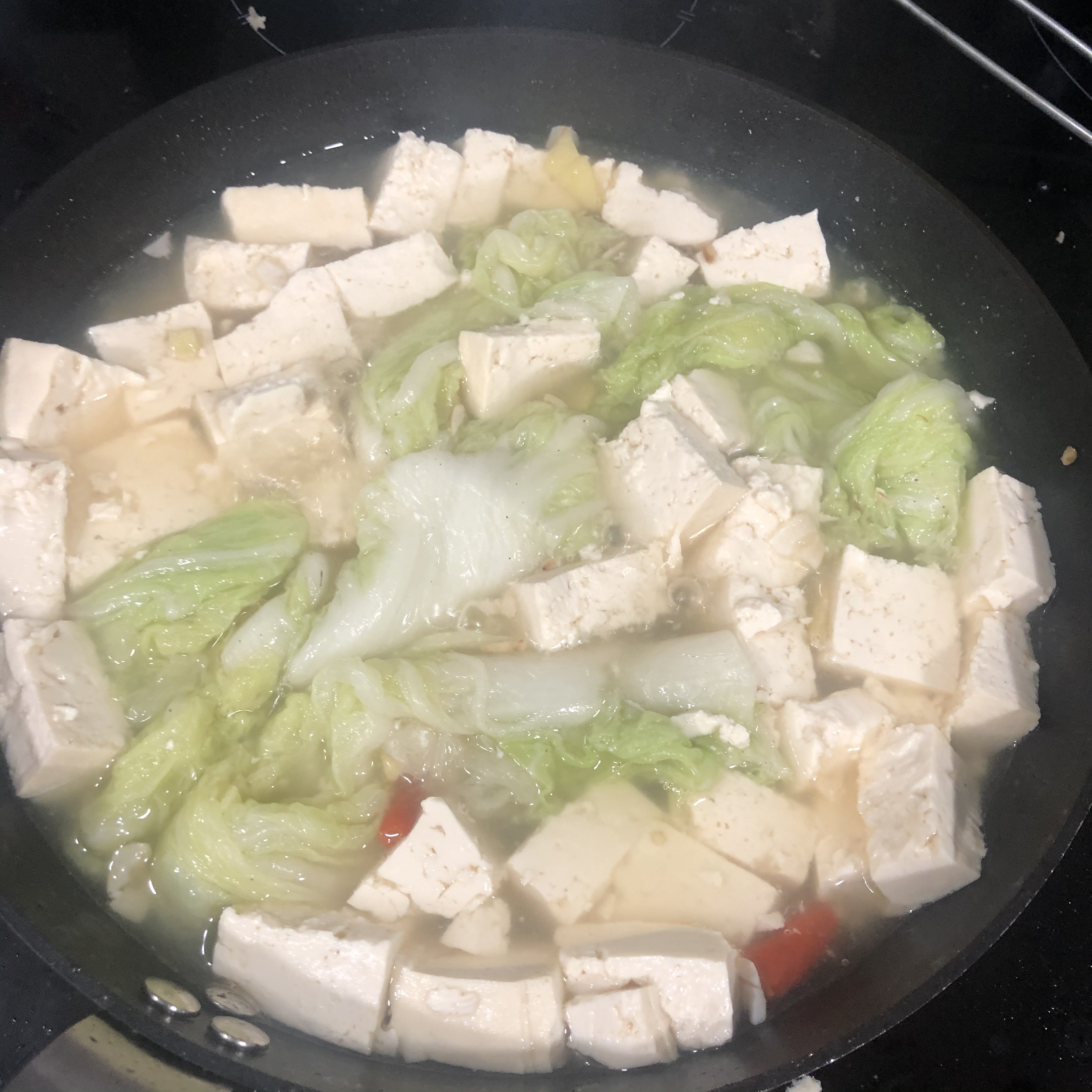 Keira留学之旅-香鲜白菜炖豆腐的做法