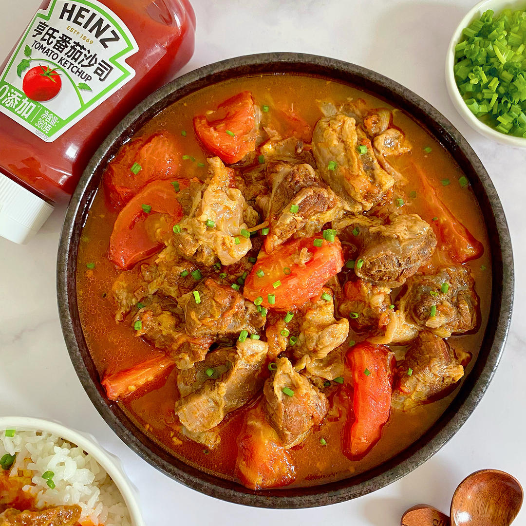 拌饭绝配！有手就会的浓汤番茄炖牛腩