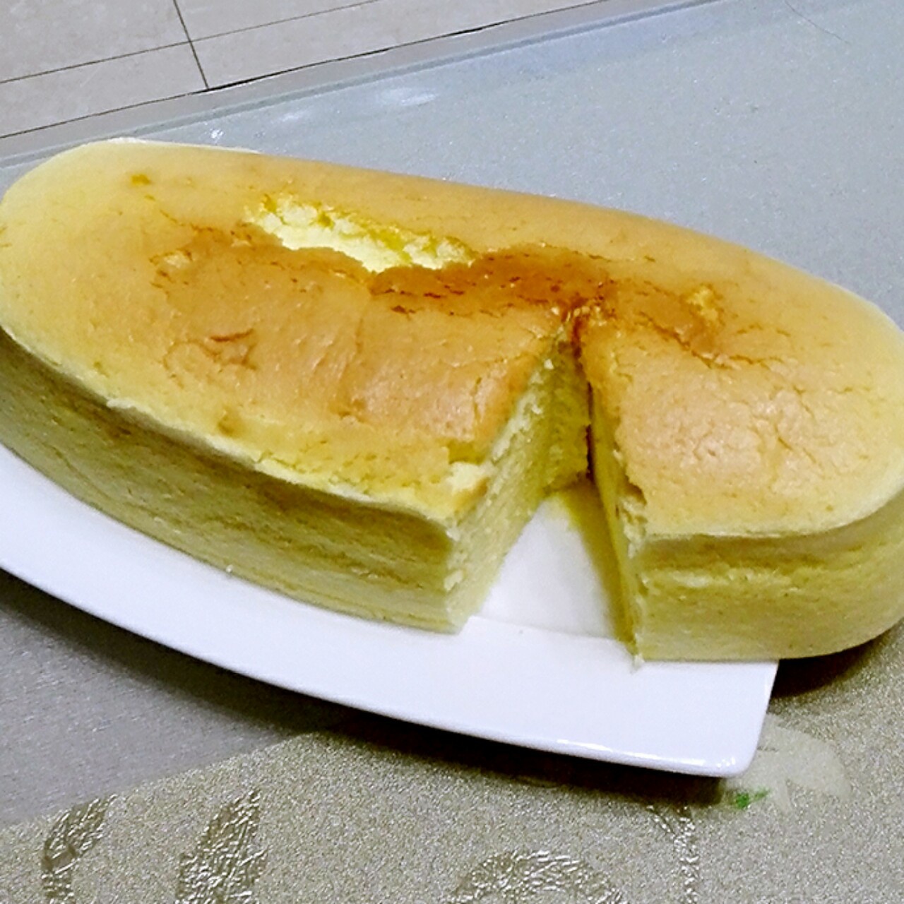 轻乳酪芝士蛋糕6寸#皮黑森林#
