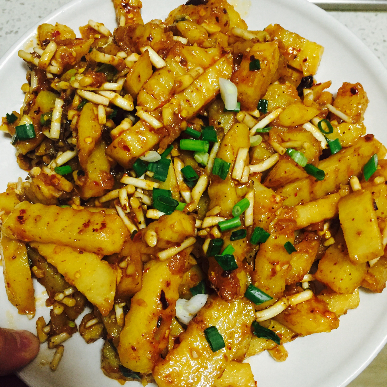 小番茄q仔做的狼牙土豆