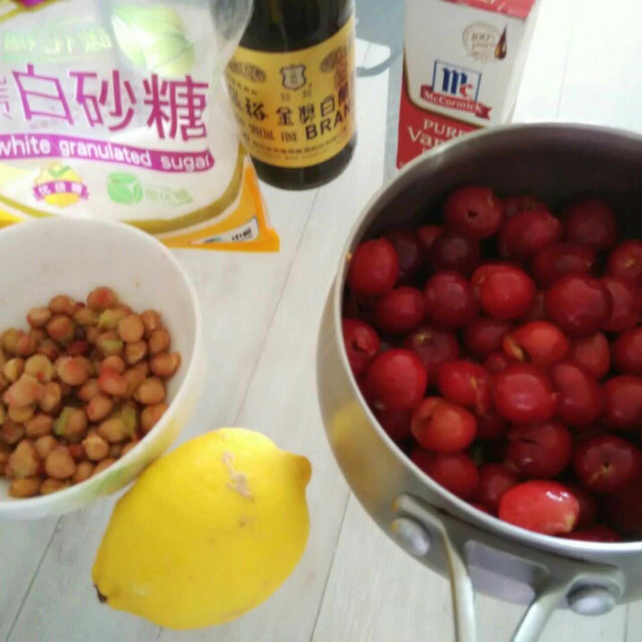 酒糖煮樱桃Cherry Compote
