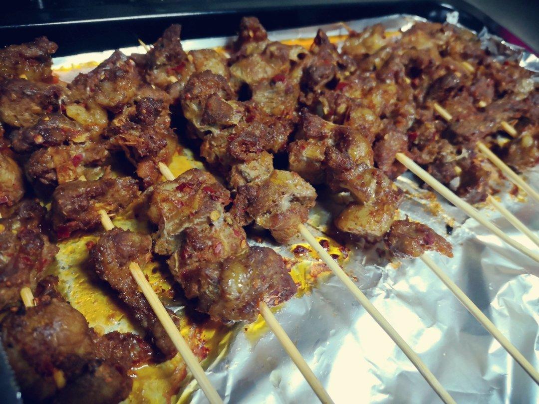烤孜然牛肉串