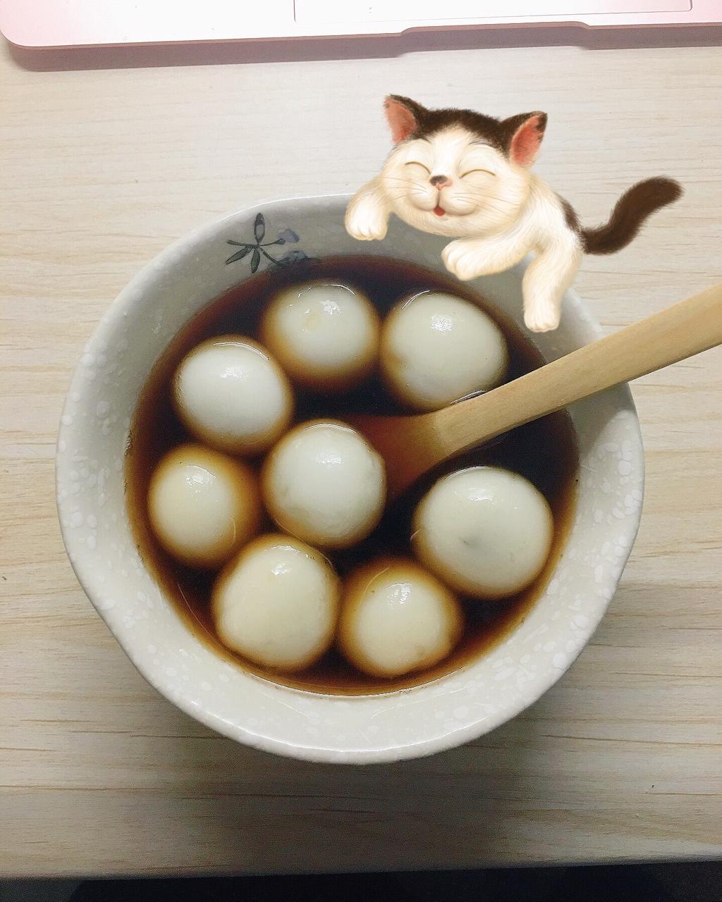 红糖姜汁汤圆