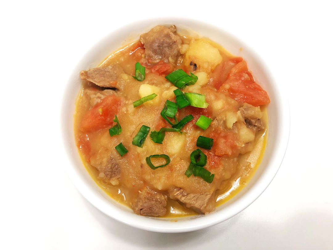 番茄土豆炖牛腩
