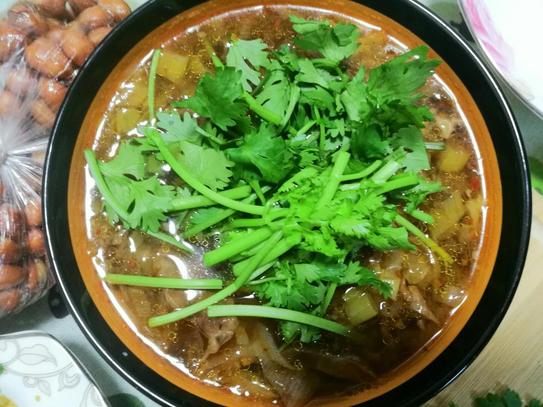 酸牛肉--下饭神菜