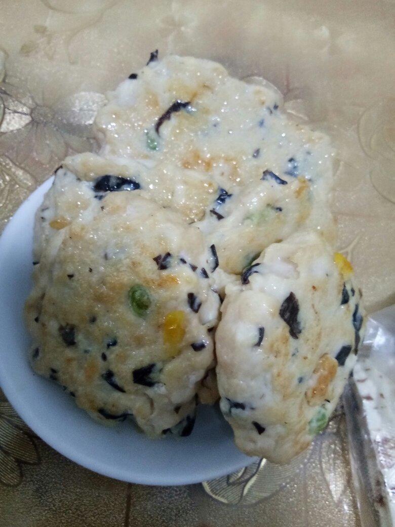 香煎鸡肉小饼