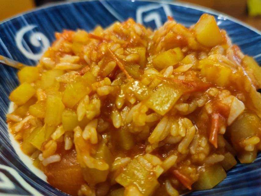 超级简单的西红柿烩饭