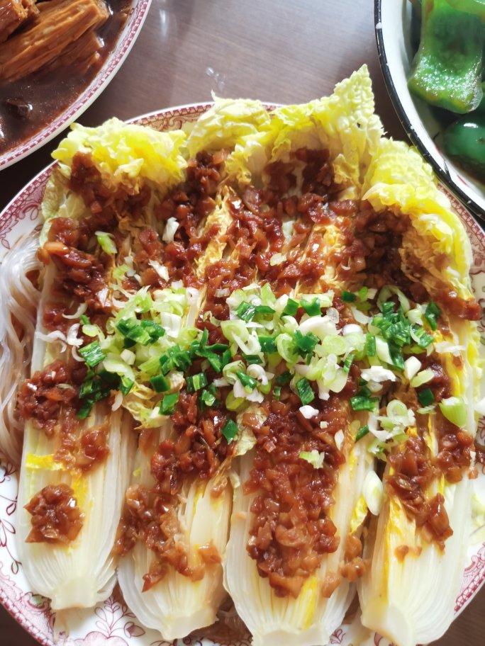 蒜蓉粉丝蒸娃娃菜