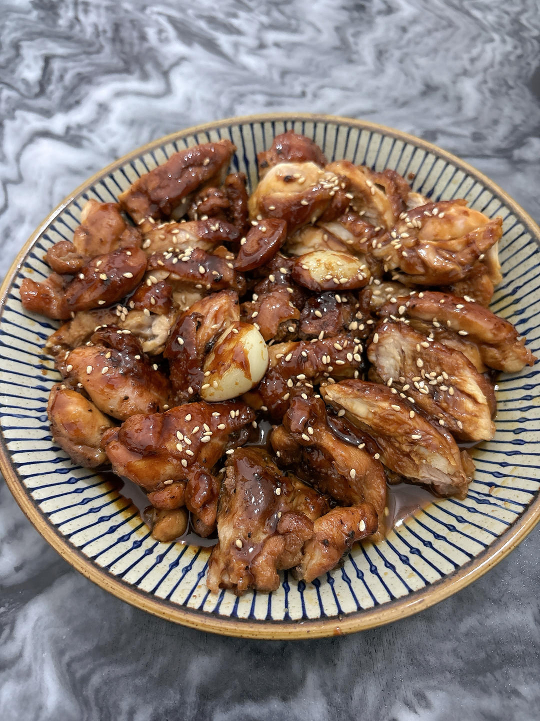 照烧鸡腿饭
