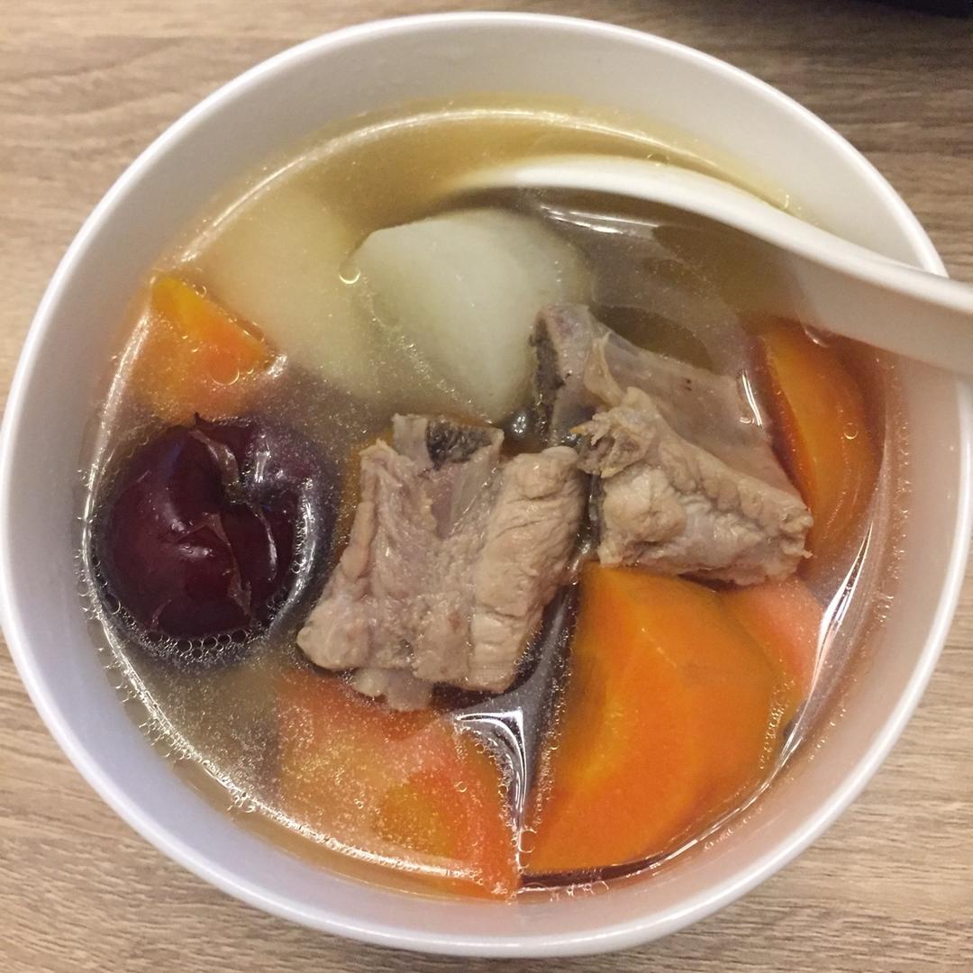 冬春养生~山药排骨汤