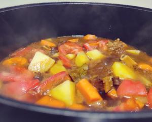 牛肋排炖胡萝卜土豆蕃茄的做法 步骤8