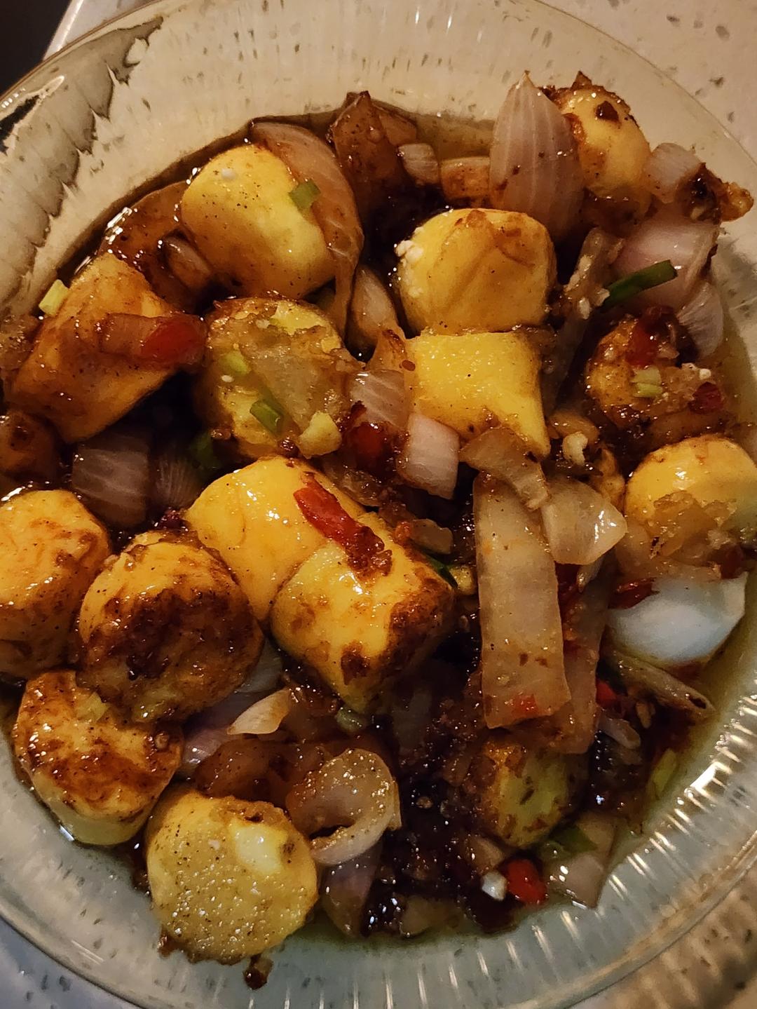 酱汁日式豆腐