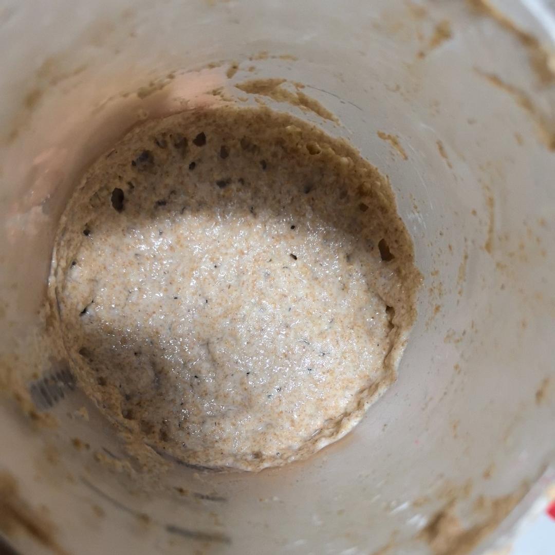 天然酵母鲁邦种培养日记（全麦面粉）成功