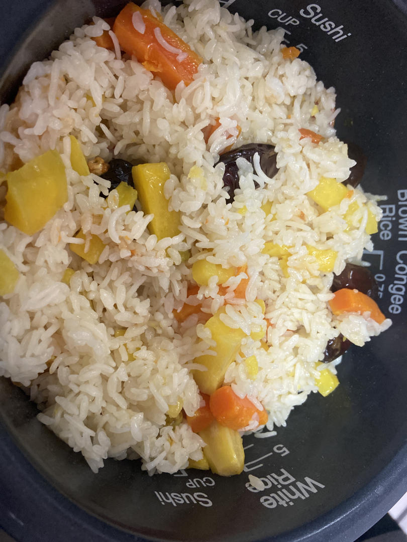 羊肉抓饭（电饭煲）