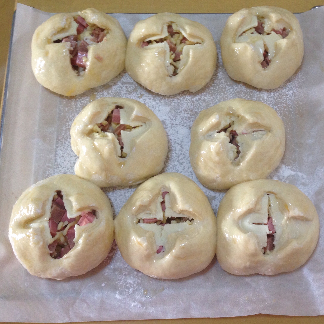 全麦芝士熔岩面包