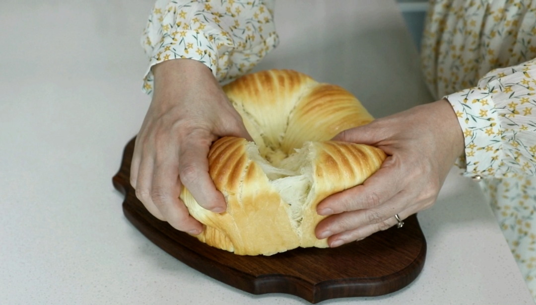 纯奶手撕吐司的做法 步骤1