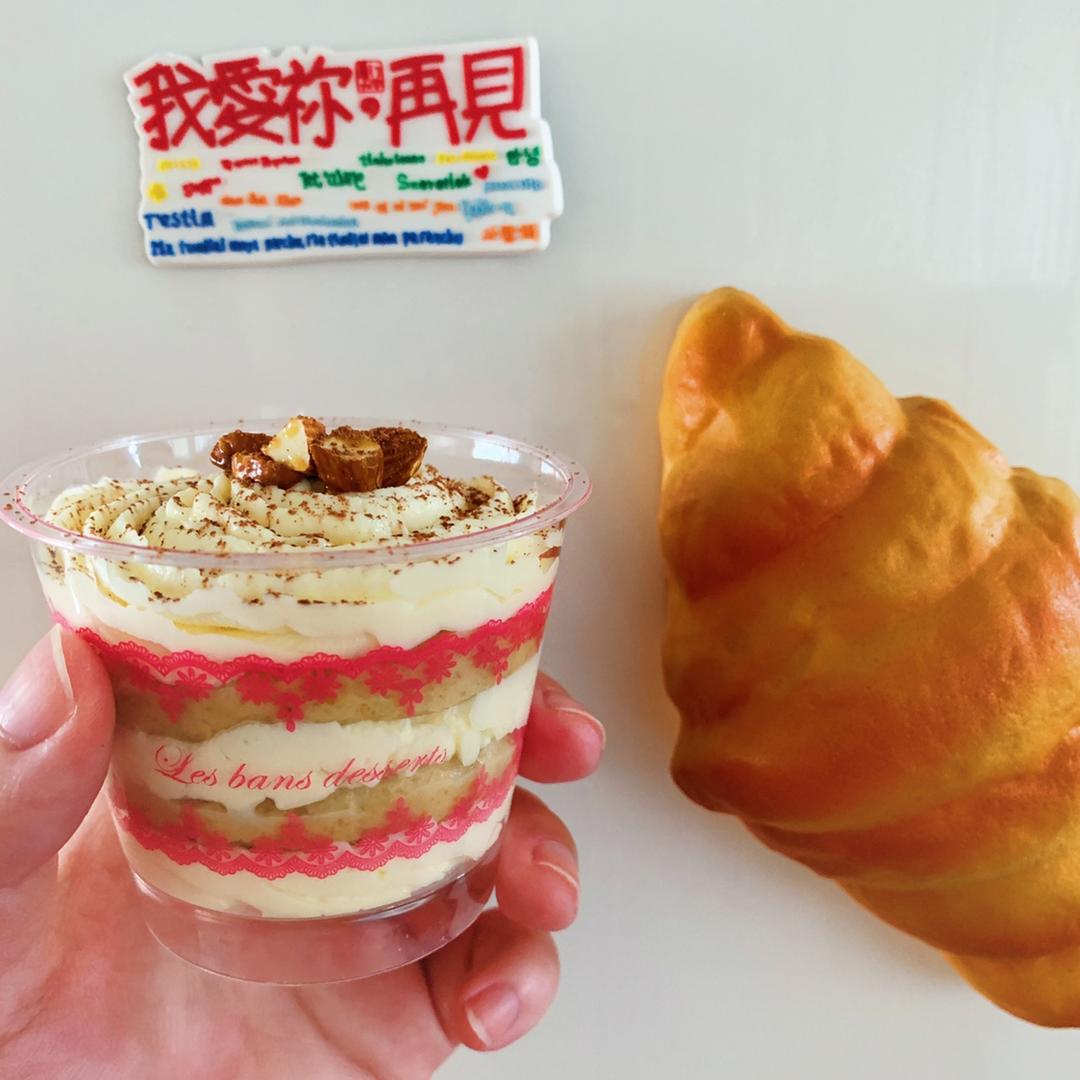 栗子风味马斯卡彭慕斯