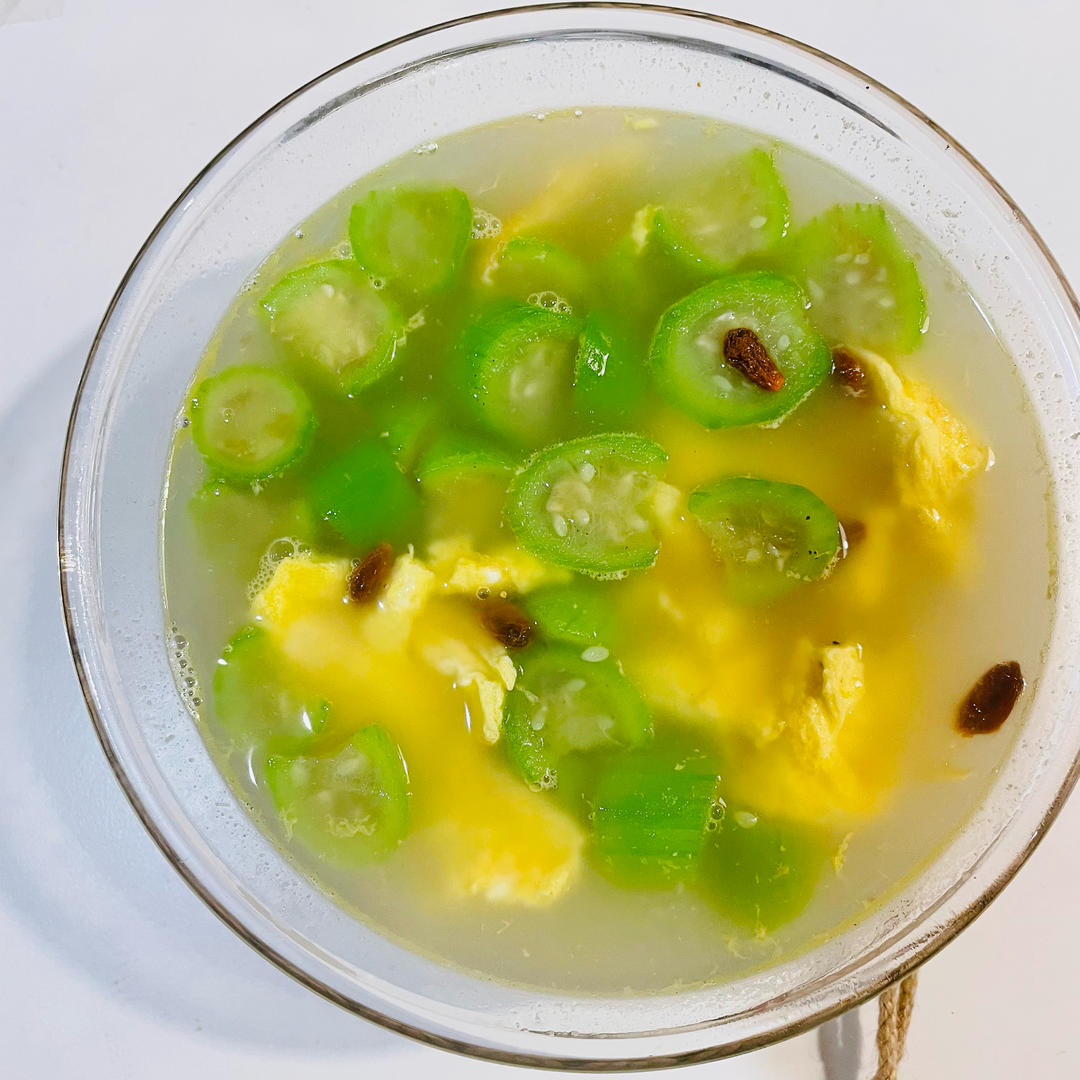 丝瓜鸡蛋汤