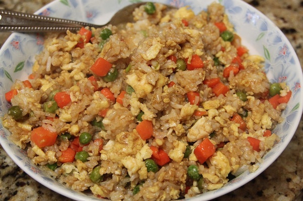 腊味酱油炒饭