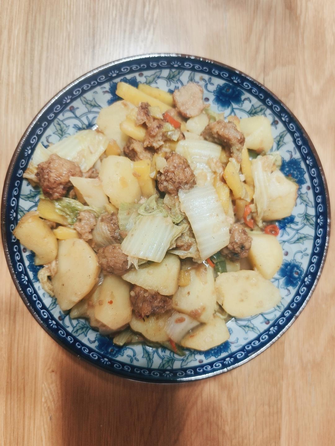 简单下饭的山西家常烩菜