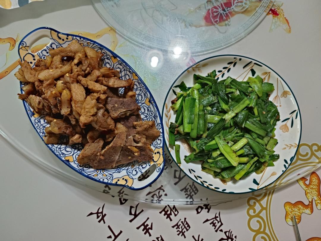 干炒大蒜