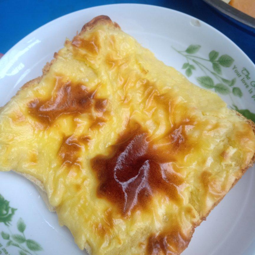 乳酪厚片（消耗吐司，奶油奶酪）