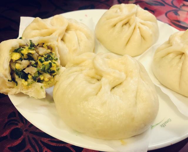 31-香菇虾仁菜心包子的做法