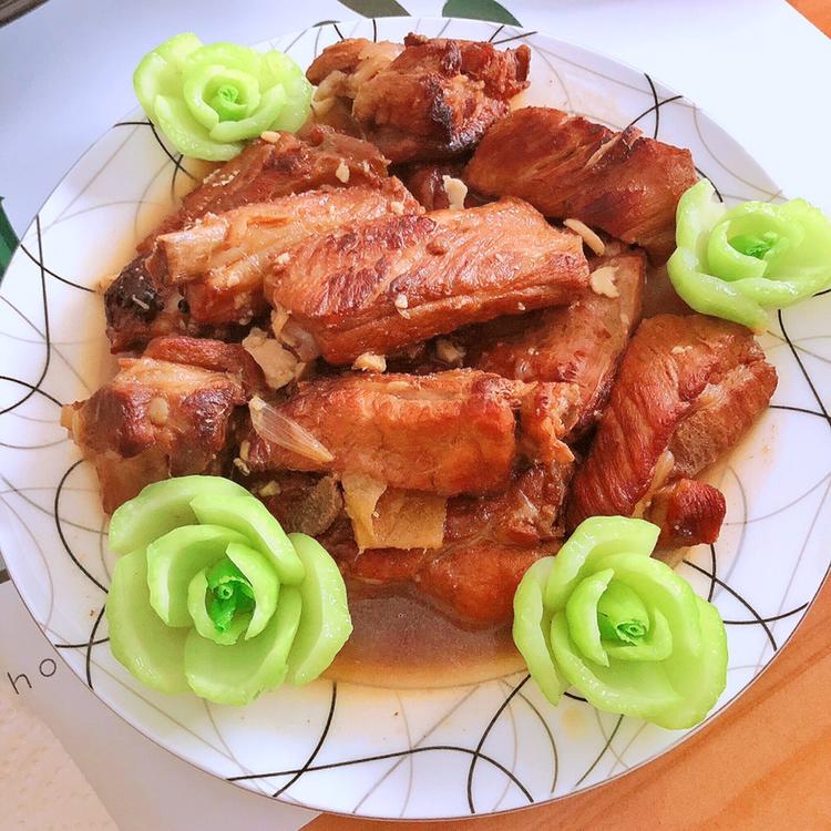 懒人版糖醋排骨
