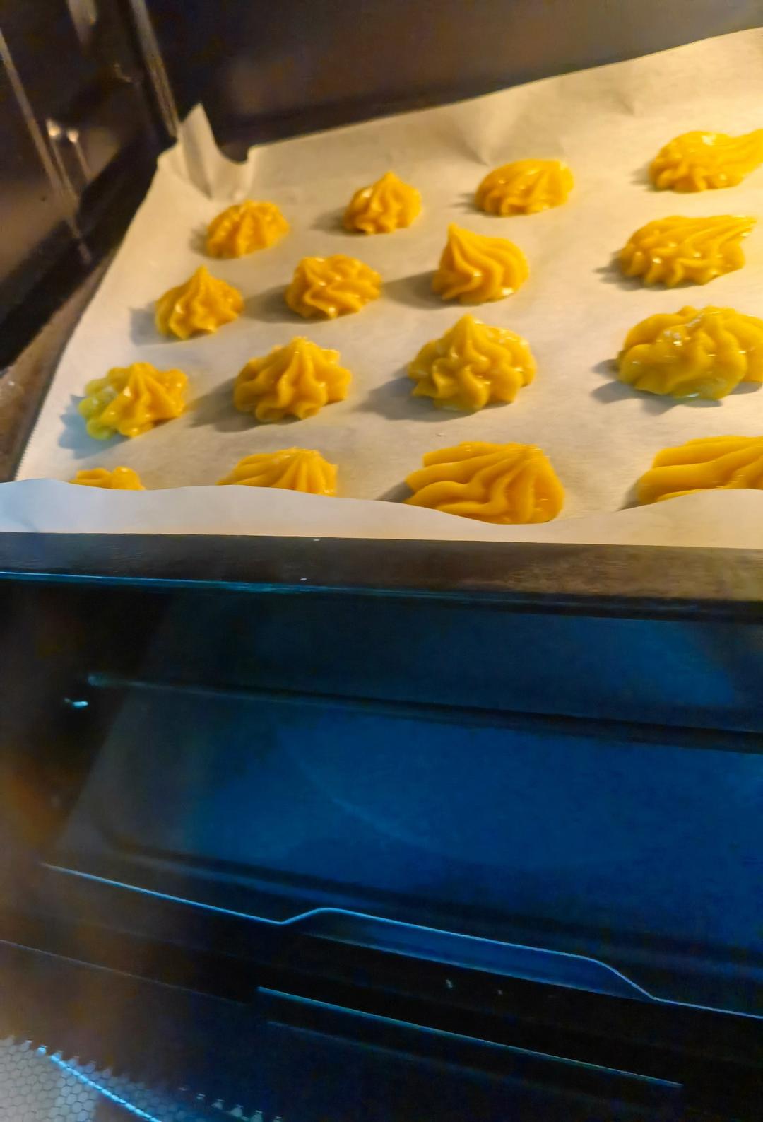 酥酥的玉米油曲奇