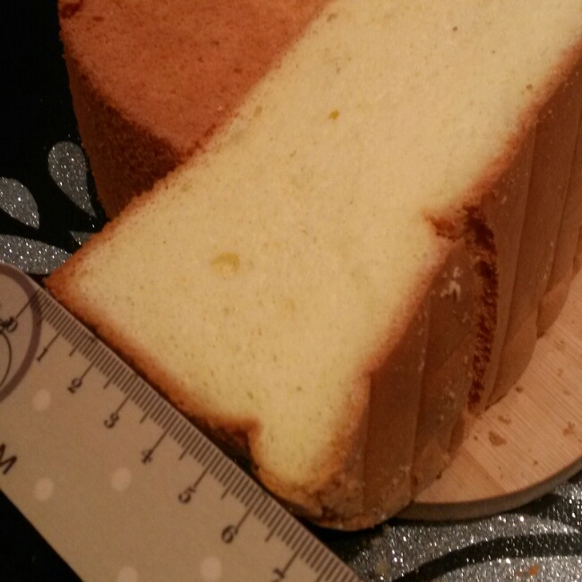 6寸原味戚风蛋糕